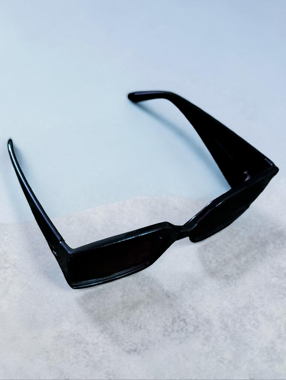 Tahari Oversized Square Sunglasses - Black